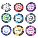 Jetons Poker Crown 5 14gr - Rouleau de 20 Jetons ARGILE Loisirs Nouveaux - 3 Jetons Poker Crown 5 14gr - Rouleau de 20 Jetons ARGILE Loisirs Nouveaux - 3