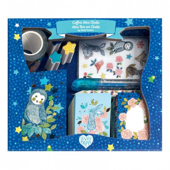 Lovely Paper Mini Coffret Elodie - Djeco Djeco - 1