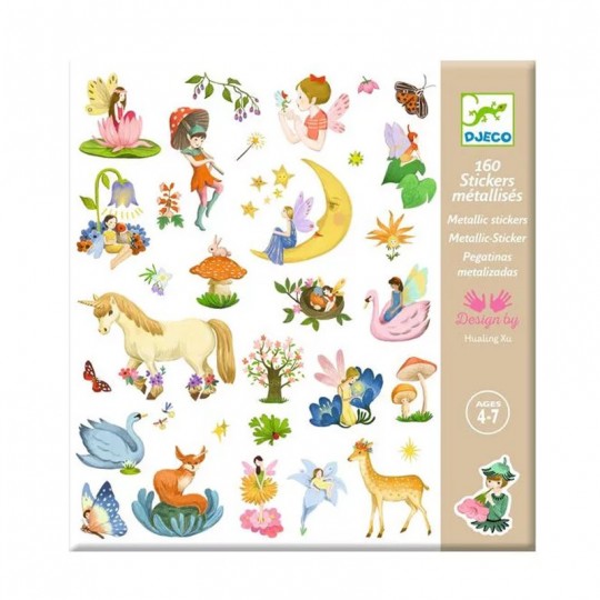 160 Stickers Fantasy - Djeco Djeco - 1