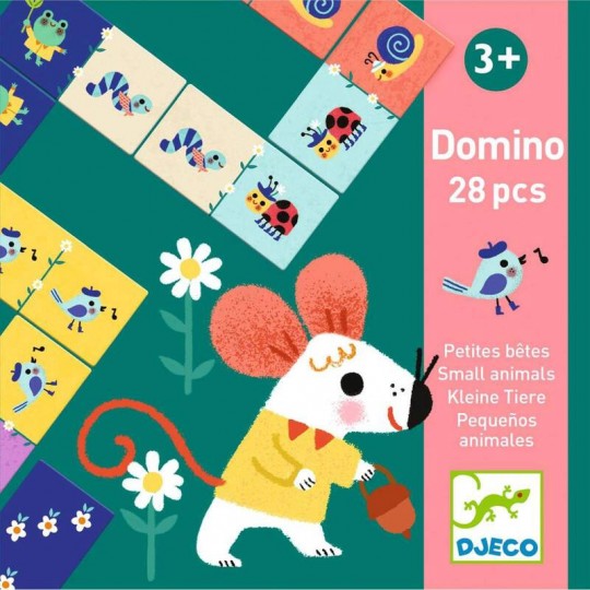 Domino Petites bêtes 28 pcs - Djeco Djeco - 2