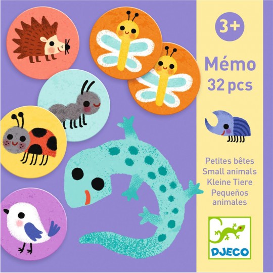 Memo Petites bêtes 32 pcs - Djeco Djeco - 1