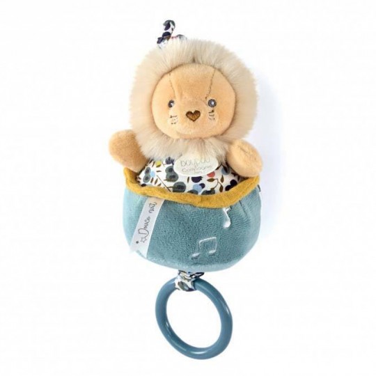 BOH'AIME - Peluche musicale Lion - Doudou et Compagnie Doudou et compagnie - 1
