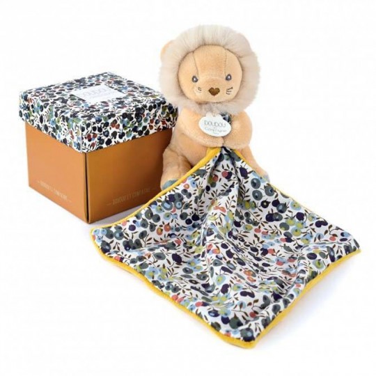 BOH'AIME Doudou LION jaune avec mouchoir - Doudou et Compagnie Doudou et compagnie - 2