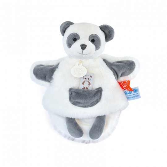 UNICEF Marionnette à main Panda 25 cm - Doudou et Compagnie Doudou et compagnie - 1