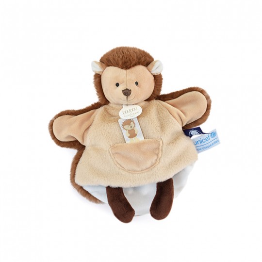 UNICEF Marionnette à main Hérisson 25 cm - Doudou et Compagnie Doudou et compagnie - 1