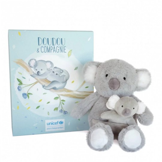 UNICEF Peluche koala avec Bébé 25 cm - Doudou et Compagnie Doudou et compagnie - 2