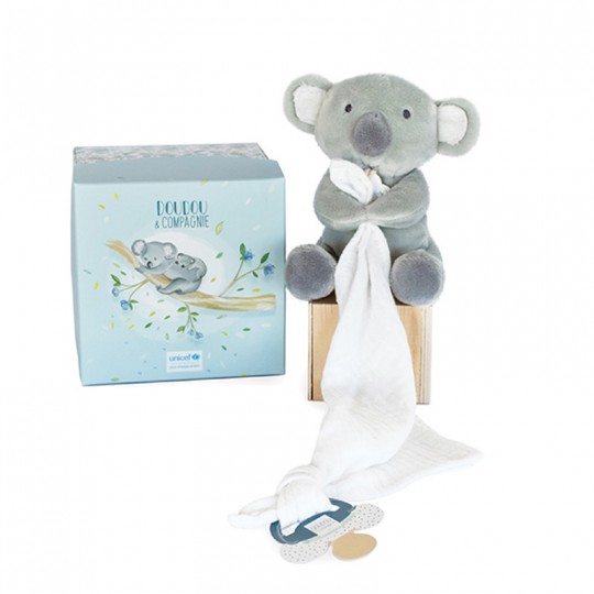 UNICEF Doudou attache sucette peluche Koala 12 cm - Doudou et Compagnie Doudou et compagnie - 2