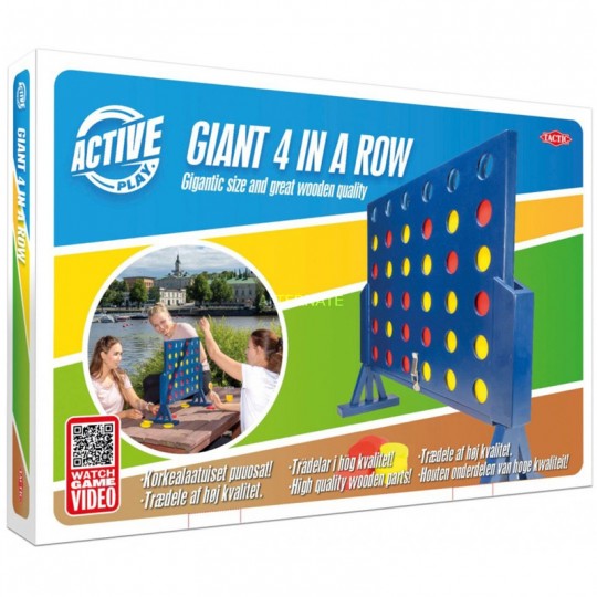 Giant 4 in a row - Tactic Tactic - 1