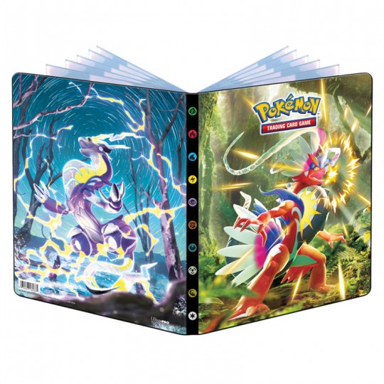 Pokémon : Portfolio A4 Ecarlate et Violet EV01 - 252 cartes Ultra.PRO - 1