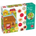 Memo et loto 3 little pigs - Goula Goula - 2 Memo et loto 3 little pigs - Goula Goula - 2