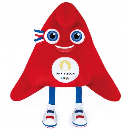 Peluche mascotte Les Phryges Oly 50 cm Paris 2024 - Jolijou JoliJou - 1