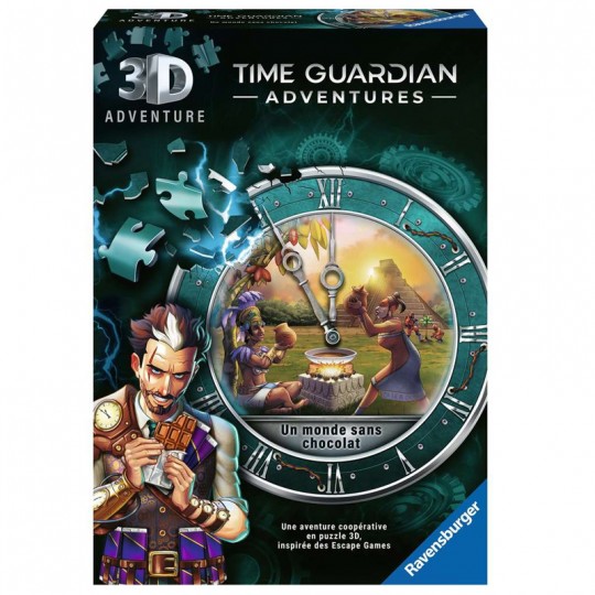 Puzzle 3D - Time Guardian Adventures - Un monde sans chocolat Ravensburger - 1