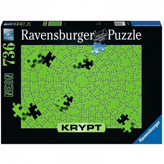 Puzzle Krypt 736 p - Neon Green Ravensburger - 2