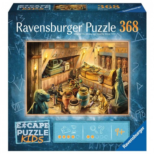 Escape puzzle Kids 368 pcs - Dans l'Égypte ancienne Ravensburger - 1