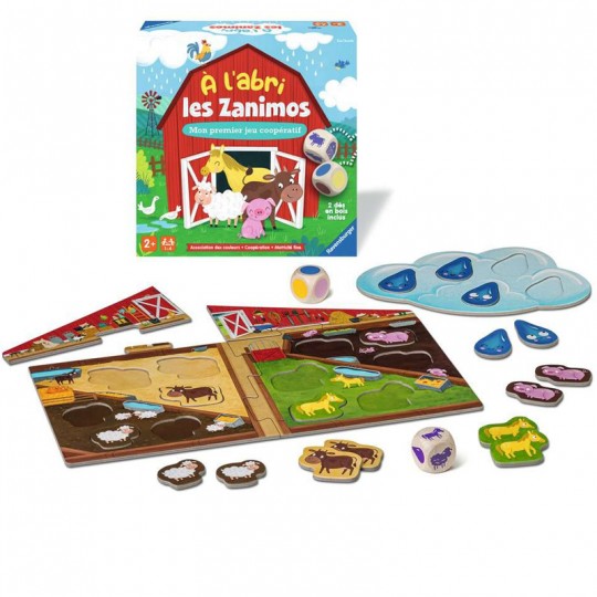 Jeu de société Ravensburger Memory Animaux pour enfant à partir de