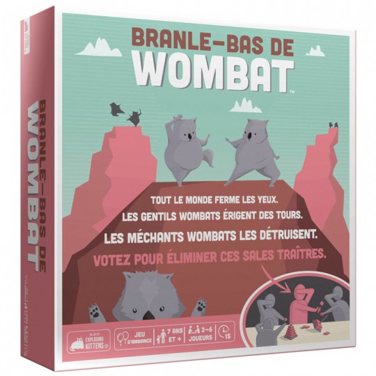 Branle-Bas de Wombat Exploding Kittens - 1