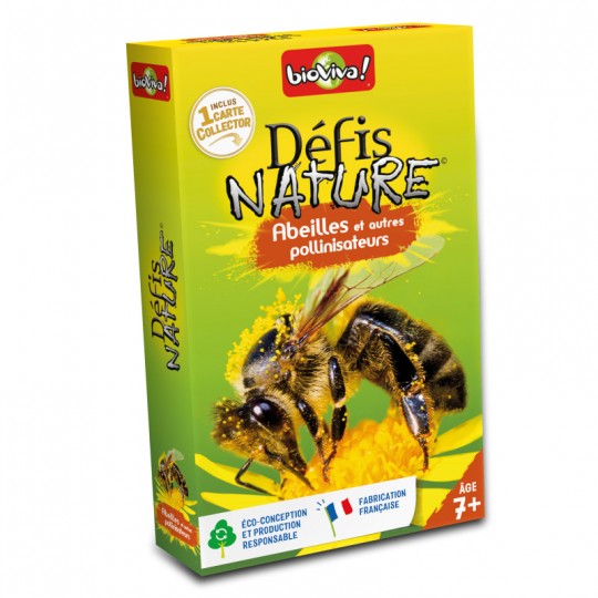 Défis Nature Abeilles et autres pollinisateurs Bioviva Editions - 2