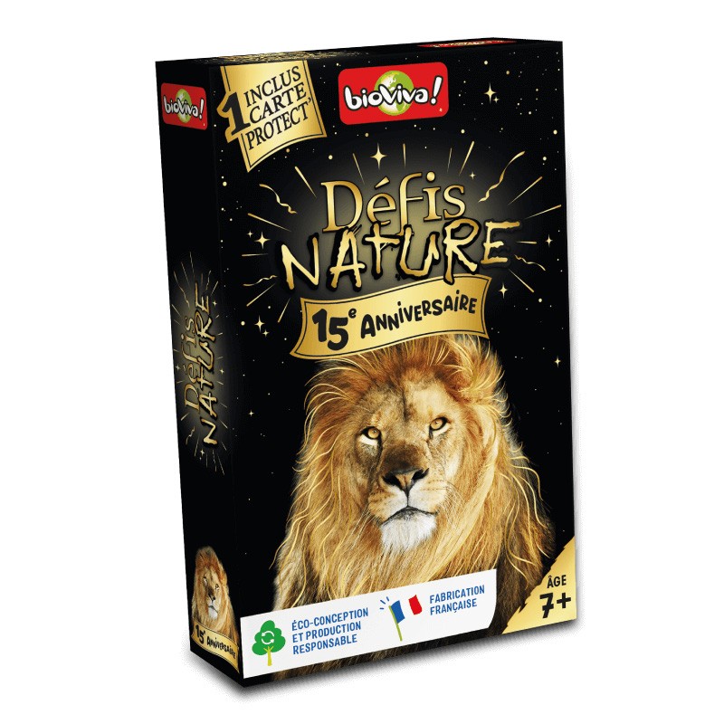 Défis Nature 15ème Anniversaire Un jeu Bioviva Editions BCD JEUX
