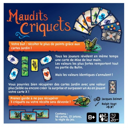 Maudits Criquets Drei Magier Spiele - 1