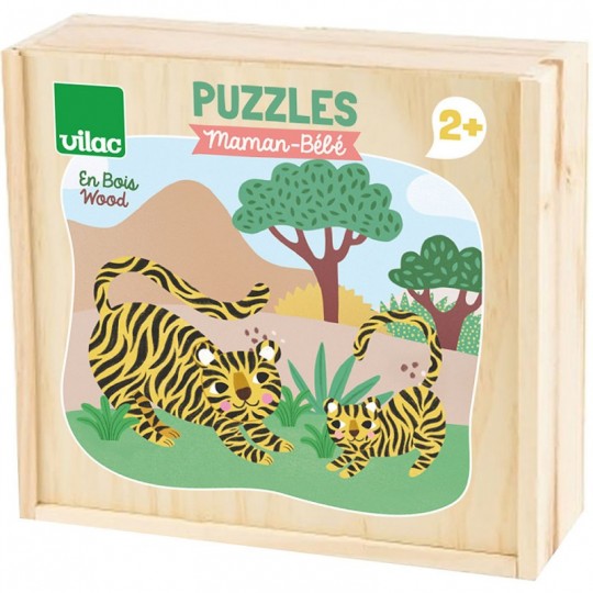 Puzzles Maman-bébé Michelle Carlslund - Vilac Vilac - 1