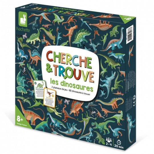 Cherche et Trouve les Dinosaures - Janod Janod - 2