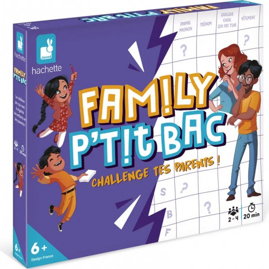 Family P'tit Bac - Challenge tes Parents - Janod Janod - 1