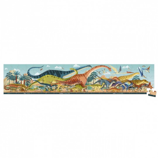 Puzzle panoramique Dino 100 pcs - Janod Janod - 2