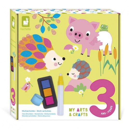 Coffret Multi-activités 8 créations 3 ans : My Arts & Crafts - Janod Janod - 1