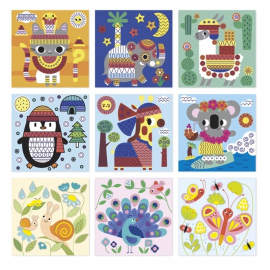 Coffret Multi-activités 9 créations 4 ans : My Arts & Crafts - Janod Janod - 3