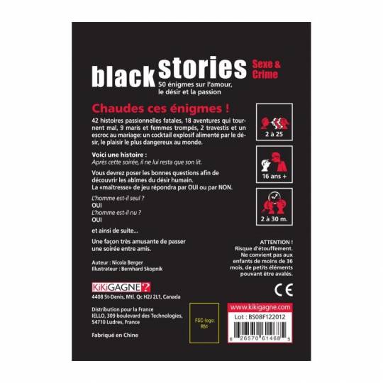 Black Stories - Sexe & Crime Kikigagne ? - 2