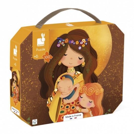 Puzzle Inspiré de Klimt 100 pcs - Janod - Boutique BCD JEUX