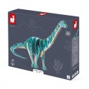 Puzzle en volume Dino : Le Diplodocus 42 pcs Janod - 1 Puzzle en volume Dino : Le Diplodocus 42 pcs Janod - 1