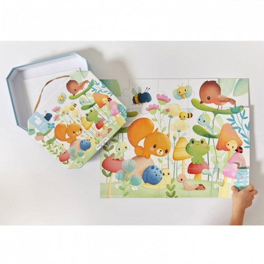 Puzzle les compagnons du jardin 20 pcs - Janod Janod - 3