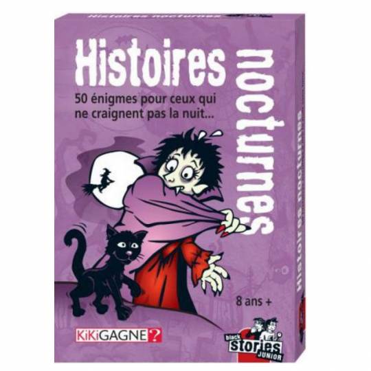 Black Stories Junior - Histoires Nocturnes Kikigagne ? - 1