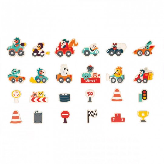 Magnets Bolides 24 pcs - Janod Janod - 4