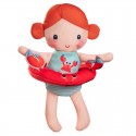 Poupée de bain Axelle le crabe - Lilliputiens Lilliputiens - 1 Poupée de bain Axelle le crabe - Lilliputiens Lilliputiens - 1
