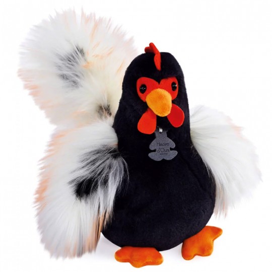 Peluche Le coq'rico 26 cm - Histoire d'Ours Histoire d'Ours - 1