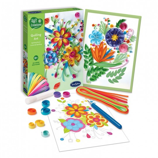 Art & Créations Quilling Art au cœur des fleurs - Sentosphère SentoSphère - 3