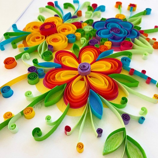 Art & Créations Quilling Art au cœur des fleurs - Sentosphère SentoSphère - 3