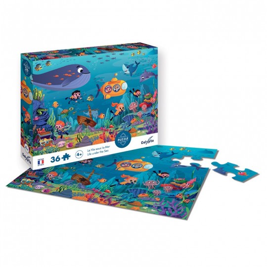 Puzzle 36 pcs La Vie sous la Mer - Calypto Calypto - 3