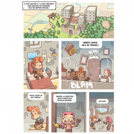 Hocus Pocus Minus : Tempête et Champignons - La BD dont tu es le Petit Héros Makaka Editions - 2