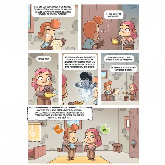 Hocus Pocus Minus : Tempête et Champignons - La BD dont tu es le Petit Héros Makaka Editions - 3