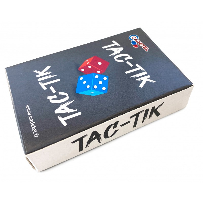 Jeu de cartes pour TacTik Un jeu Cadetel Boutique BCD JEUX