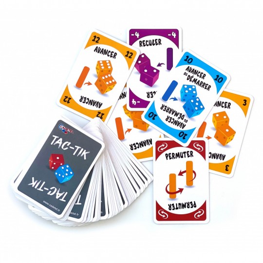 Jeu de cartes pour Tac-Tik Cadetel - 2