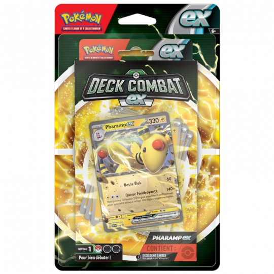 Pokémon : Deck de Combat EX Pharamp-EX Pokémon - 1