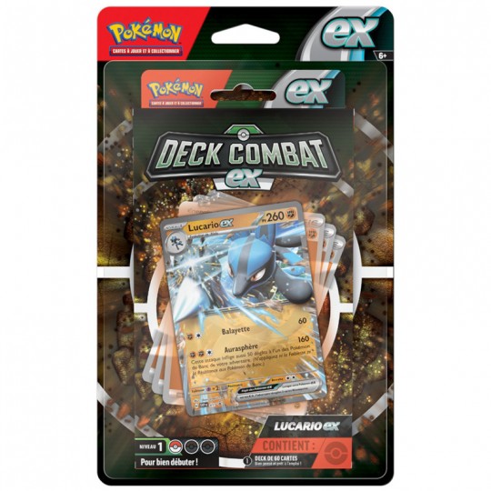 Pokémon : Deck de Combat EX Lucario-EX Pokémon - 1