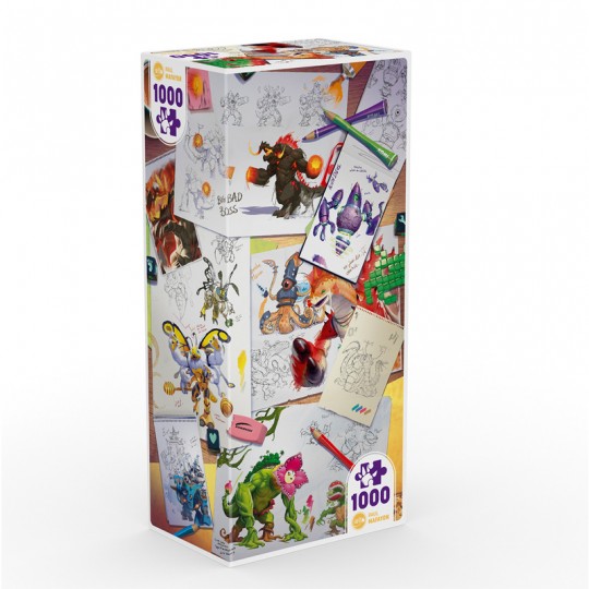 Puzzle Universe 1000 Pcs - Making of Monsters iello - 2