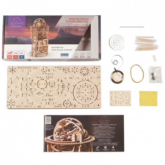 Observateur du Ciel Ugears - Puzzle 3d en bois UGEARS - 3