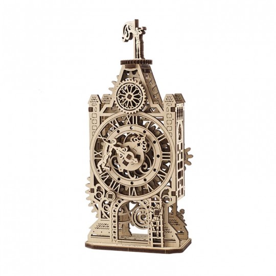 Ancien beffroi Ugears - Puzzle 3d en bois UGEARS - 1