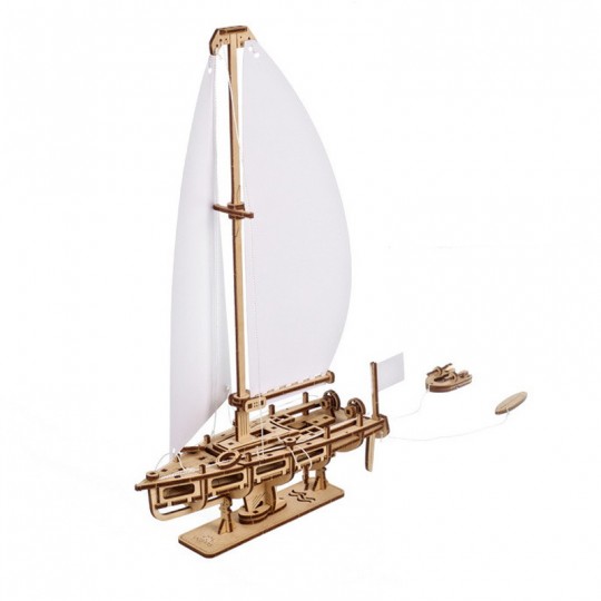 Yacht Beauté de l'océan Ugears - Puzzle 3d en bois UGEARS - 2